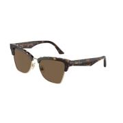 Jimmy Choo Brun Ram Mörkbruna Linser Solglasögon Brown, Unisex