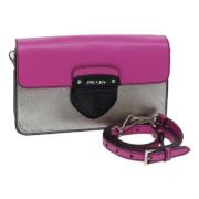 Prada Vintage Pre-owned Laeder axelremsvskor Pink, Dam