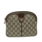 Gucci Vintage Pre-owned Canvas gucci-vskor Beige, Dam