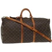 Louis Vuitton Vintage Pre-owned Canvas handvskor Brown, Dam