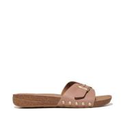 Fitflop Bekväma Kuddsandaletter Brown, Dam