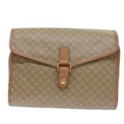 Celine Vintage Pre-owned Canvas kuvertvskor Beige, Dam