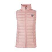 Jott Ärmlös Puffer Vest - Just Over the Top Pink, Dam