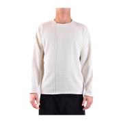 Isabel Benenato Snygg Sweaters Kollektion White, Herr