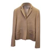 Jil Sander Pre-owned Pre-owned Ylle ytterklder Beige, Dam