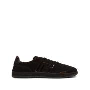 Balmain Svarta Sneakers för Män Black, Herr