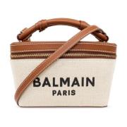 Balmain Axelväska Beige, Dam