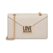 Love Moschino Snygg Väskor Kollektion Beige, Dam