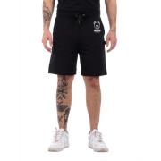 Love Moschino Svarta Sportiga Shorts Black, Herr