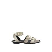 Noa Harmon Platt Romersk Sandal Yellow, Dam