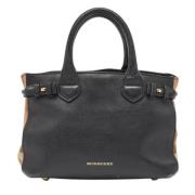 Burberry Vintage Pre-owned Laeder totevskor Black, Dam