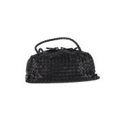 Bottega Veneta Vintage Pre-owned Laeder totevskor Black, Dam