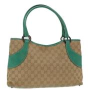 Gucci Vintage Pre-owned Canvas totevskor Multicolor, Dam