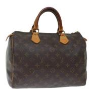 Louis Vuitton Vintage Pre-owned Canvas louis-vuitton-vskor Brown, Dam