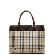 Burberry Vintage Pre-owned Canvas handvskor Multicolor, Dam