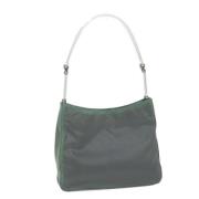 Prada Vintage Pre-owned Nylon prada-vskor Green, Dam