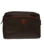 Celine Vintage Pre-owned Laeder kuvertvskor Brown, Dam