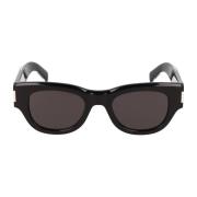 Saint Laurent Fyrkantig Ram Solglasögon SL 573 Black, Unisex