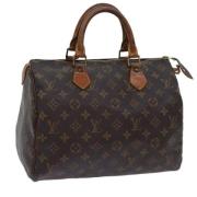 Louis Vuitton Vintage Pre-owned Canvas louis-vuitton-vskor Brown, Dam