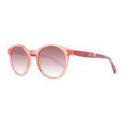 Ted Baker Stiliga Rose Runda Gradient Solglasögon Pink, Dam