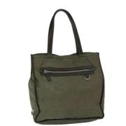 Prada Vintage Pre-owned Nylon prada-vskor Green, Dam