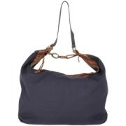 Marni Pre-owned Pre-owned Bomull axelremsvskor Blue, Dam