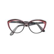 Yves Saint Laurent Vintage Pre-owned Acetat solglasgon Multicolor, Dam