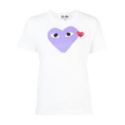 Comme des Garçons Play Casual Tee White, Dam