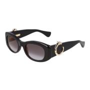 Cartier Cat Eye Solglasögon Black, Unisex