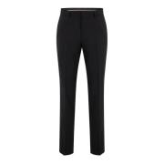 Hugo Boss Slim Fit Suit Trousers Black, Herr