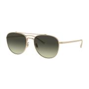 Oliver Peoples Aviator Rivets Solglasögon Yellow, Unisex