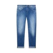 Dondup Denim Jeans George Stilfull Samling Blue, Herr