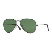 Ray-Ban Aviator Large Metal Solglasögon Black, Herr