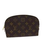 Louis Vuitton Vintage Pre-owned Canvas louis-vuitton-vskor Brown, Dam