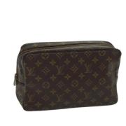 Louis Vuitton Vintage Pre-owned Canvas kuvertvskor Brown, Unisex