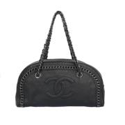 Chanel Vintage Pre-owned Laeder chanel-vskor Black, Dam