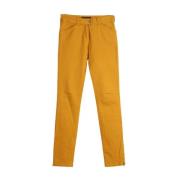 Balenciaga Vintage Pre-owned Bomull nederdelar Yellow, Dam