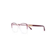 Yves Saint Laurent Vintage Pre-owned Acetat solglasgon Red, Dam