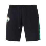 New Era Mesh Panel Basketball Shorts Black, Herr