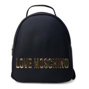 Love Moschino Dam Ryggsäck Vår/Sommarkollektion Black, Dam