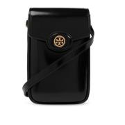 Tory Burch Robinson Mobilskal på en rem Black, Dam