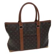 Louis Vuitton Vintage Pre-owned Canvas louis-vuitton-vskor Brown, Dam