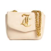 Juicy Couture Eco Läder Mini Väska Midja Sand Beige, Dam