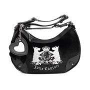 Juicy Couture Elegant Svart Hobo-väska Black, Dam