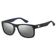 Tommy Hilfiger Stiliga solglasögon TH 1556/S Black, Herr