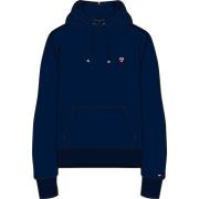 Tommy Hilfiger Hoodie med Logobroderi Blue, Herr