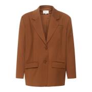 Gestuz Oversize Blazer Sorrel Horse Brown, Dam