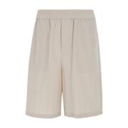 Ami Paris Casual Shorts Beige, Herr