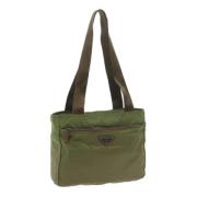 Prada Vintage Pre-owned Nylon prada-vskor Green, Dam