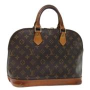 Louis Vuitton Vintage Pre-owned Canvas louis-vuitton-vskor Brown, Dam